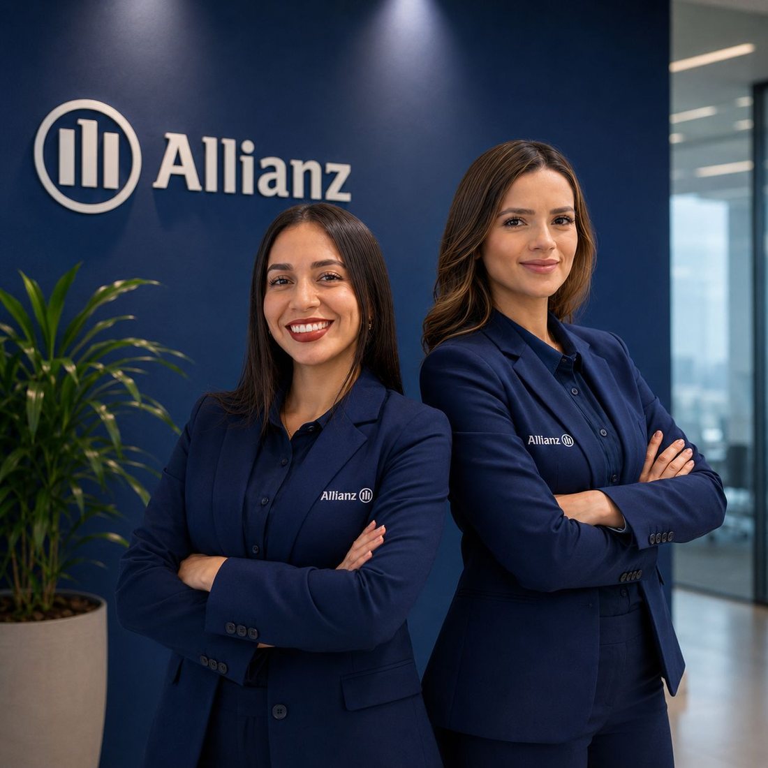 Diana Ramírez y Carla Marentes, distribuidoras autorizadas de Allianz México